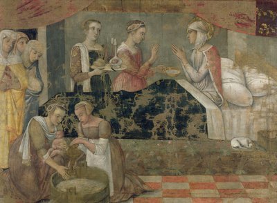 Birth of the Virgin by Giovanni Bellini